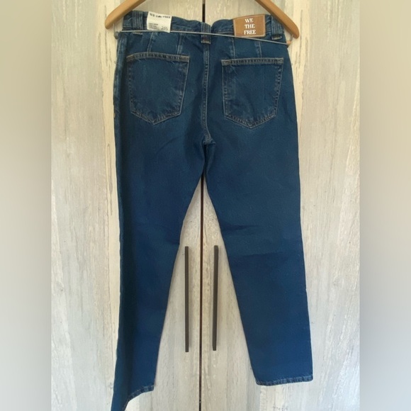 Free People Crvy Siren Jeans Low Rise Straight Jeans NWT - Picture 9 of 11